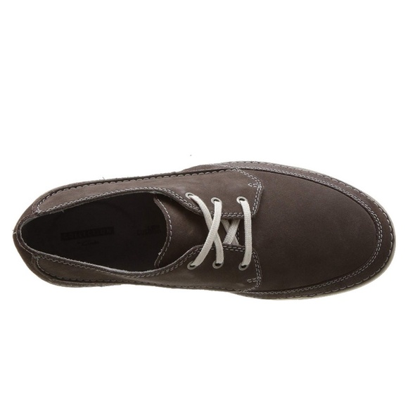 COLECTIONS CLARKS Gosler Edge Sneaker Taupe Suede - Picture 5 of 7